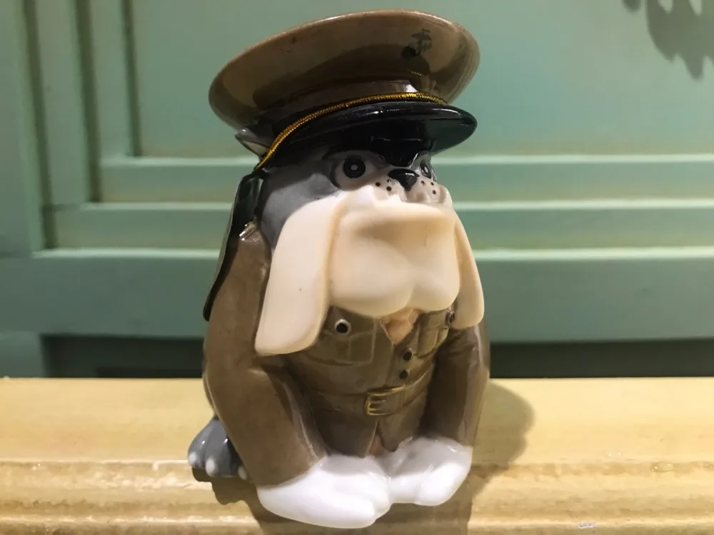 Настольная игрушка в виде американской бульли соляная банка керамические