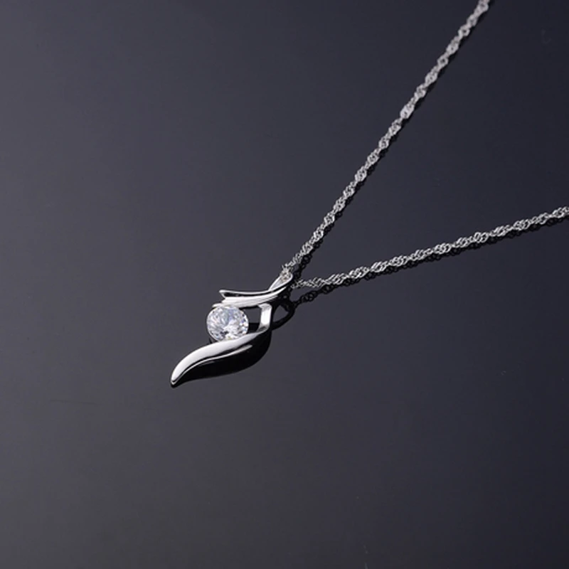 Ожерелье с подвеской из серебра 100% пробы серебро 925 | Украшения и аксессуары