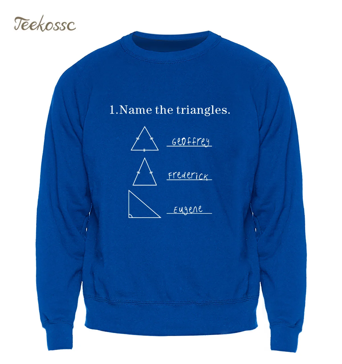 Name The Triangles забавная Математика Толстовка сарказм Новинка I Love Мужская толстовка