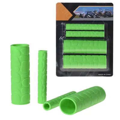 

Motorcycle handlebar Rubber Grip Cover Protector With Brake Lever Cover for HONDA YAMAHA SUZUKI KAWASAKI BMW DUCATI KTM Benelli