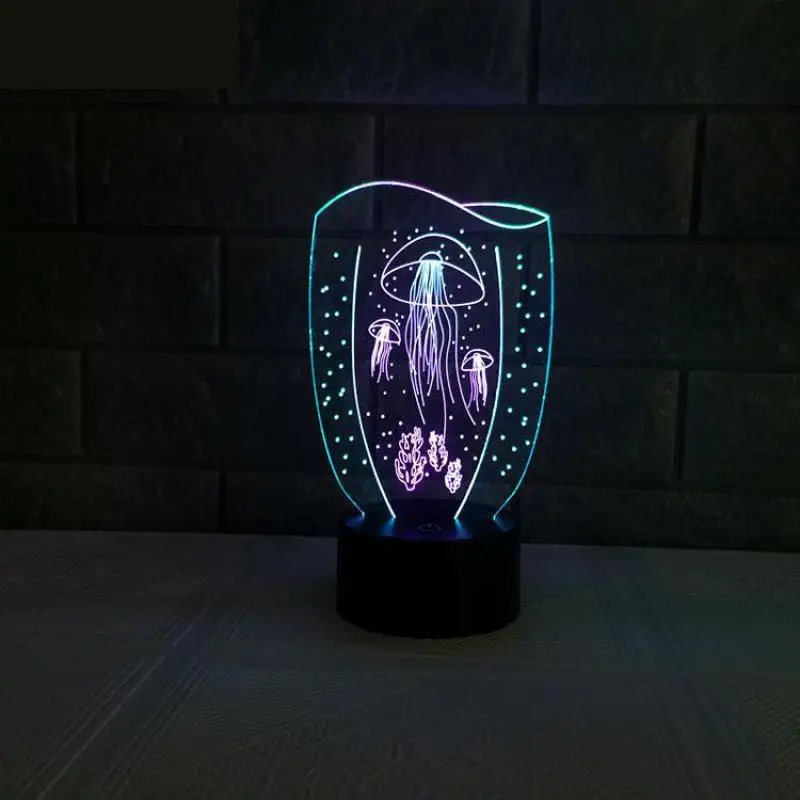 Usb Led Дети 3d лампа Новинка Led 3d свет детская комната Luminaria светодиодные настольные лампы Lamparas De Mesa настольная лампа