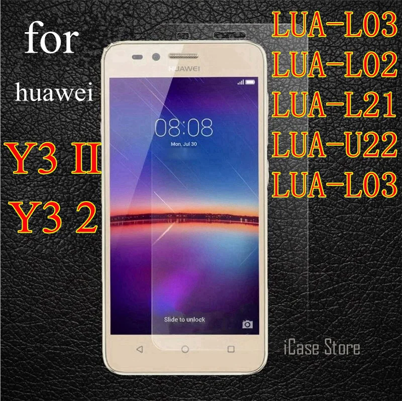 С уровнем твердости 9H 2.5D закаленное Стекло для huawei Y3 II/Y3 2/Y3ii LUA-L03 LUA-L02 LUA-L21 LUA-U22