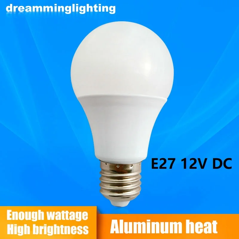 Светодиодные лампы E2712V DC холодный белый светильник направленного света Сменные