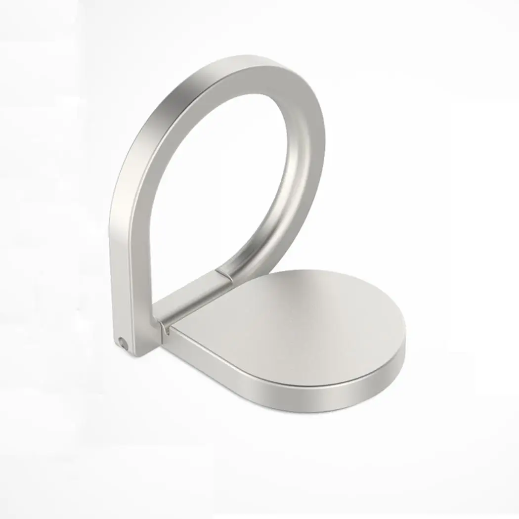 Универсальное металлическое кольцо на палец для телефона вращающееся 360