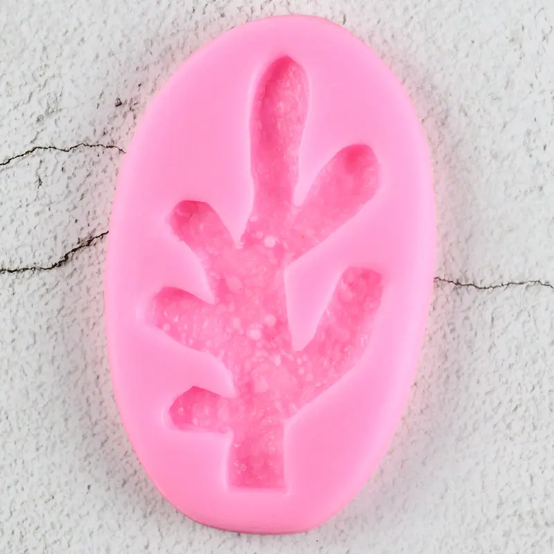 Sea Creatures Coral Silicone Molds Cupcake Topper Fondant Mold DIY Party Cake Decorating Tools Candy Clay Chocolate Moulds Mould | Дом и сад