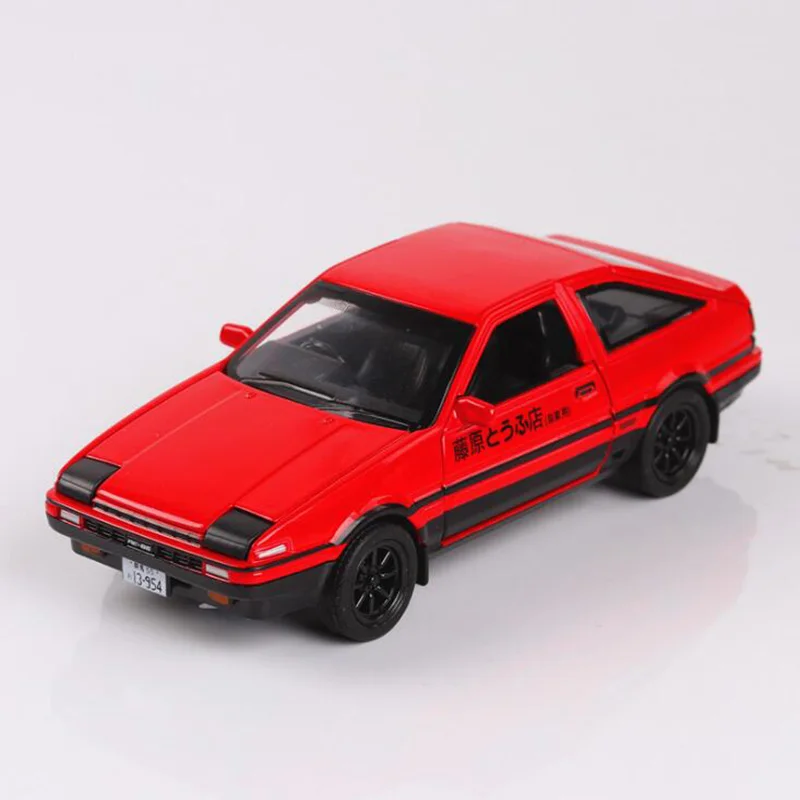 15 см 1:32 Масштаб металлический сплав классический начальный D Япония AE86 классическая модель автомобиля оттягивающая модель литые автомобили игрушки для детей