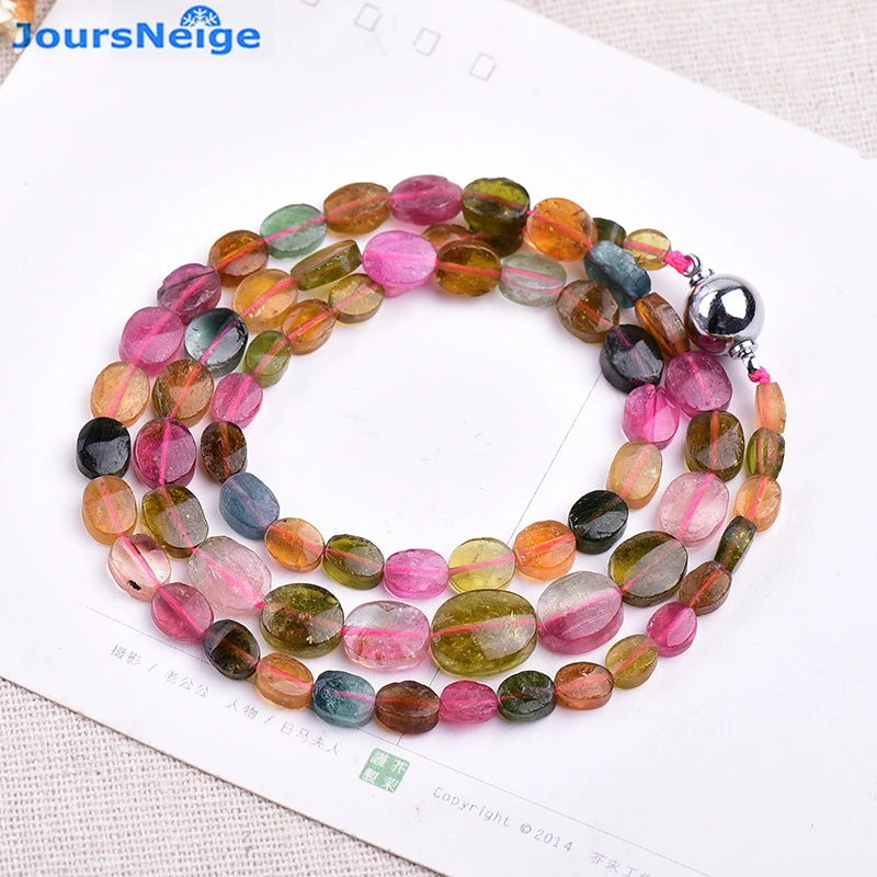 Женское Ожерелье из натурального турмалина с кристаллами|tourmaline bracelet|bracelet