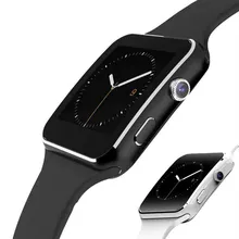 New X6 Smart Watch with Camera Touch Screen Support SIM TF Card Bluetooth men Smartwatch for iPhone Xiaomi Android Phone