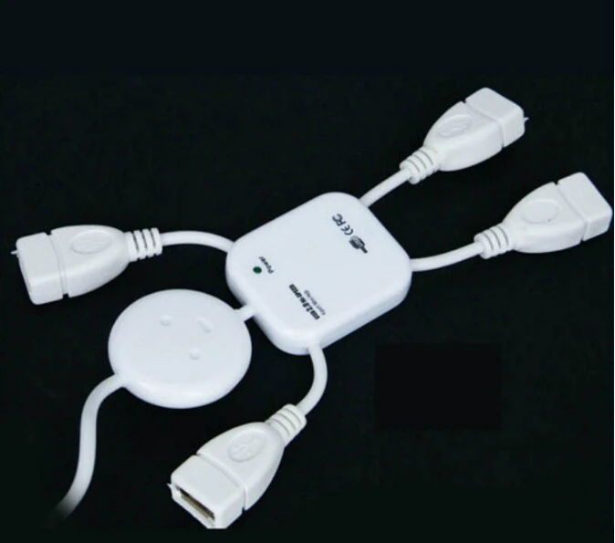 Новый 4 портовый высокоскоростной USB 2 0 кукольный концентратор сплиттер кабель