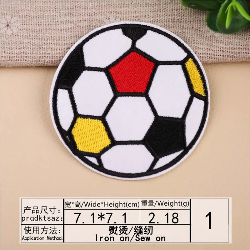 1 шт. вышивка по футболу Симпатичные нашивки для одежды железные наклейки милая