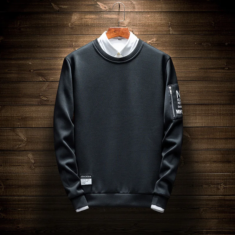 Толстовка мужская с круглым вырезом х/б на осень|male hoodies|fashion hoodie menhoodies fashion men |