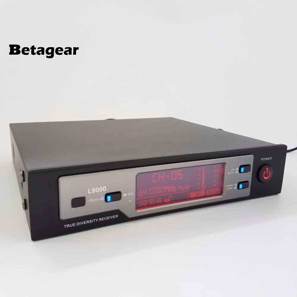 Betagear Super skm9100 615-655 МГц беспроводной микрофон вокальный Настоящее разнообразие микрофон профессиональный mikrofon цифровой микрофон для сцены