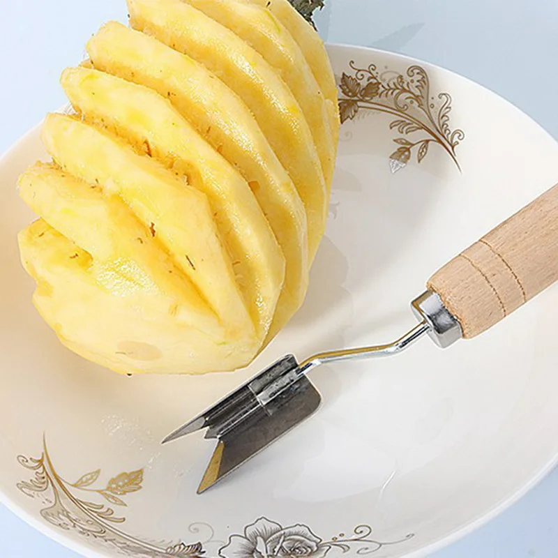 Hifuar 1 шт. креативный ананас слайсер ananas cut Нержавеющая сталь ананас глаз Овощечистка Ананас Семена нож для удаления фруктов инструменты