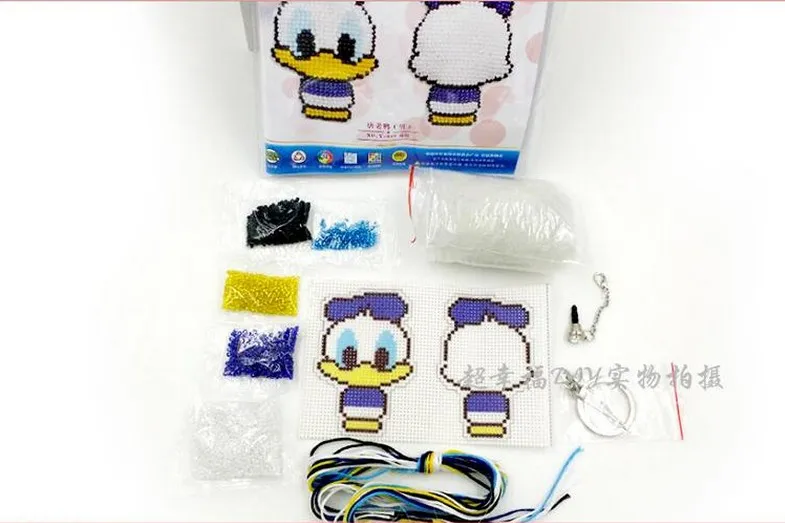 Набор для вышивки бисером из мультфильма Лошадь печатный Пластиковый холст