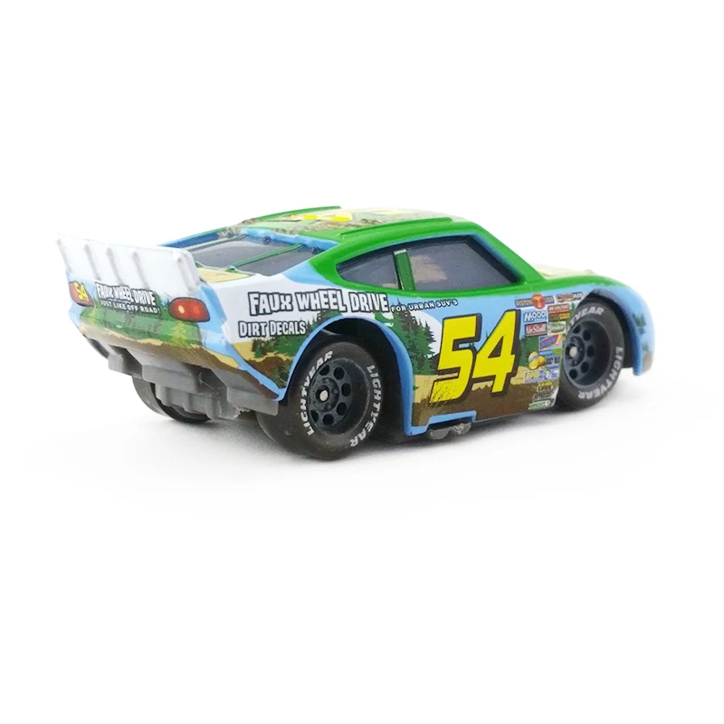 Disney Pixar Cars No.54 искусственный Руль 1:55 литье под давлением металлический сплав