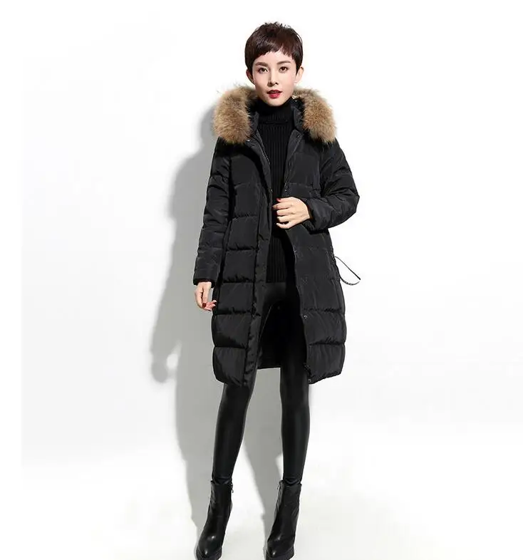 Женское зимнее пальто с капюшоном и меховой отделкой|coat hooded|coat downcoats coats |