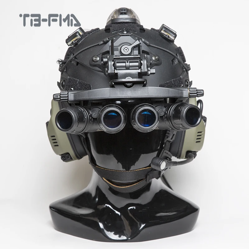 Открытый FMA Тактический шлем AN/AVS10 ночное видение очки NVG Манекен Модель TB1319 BK/DE