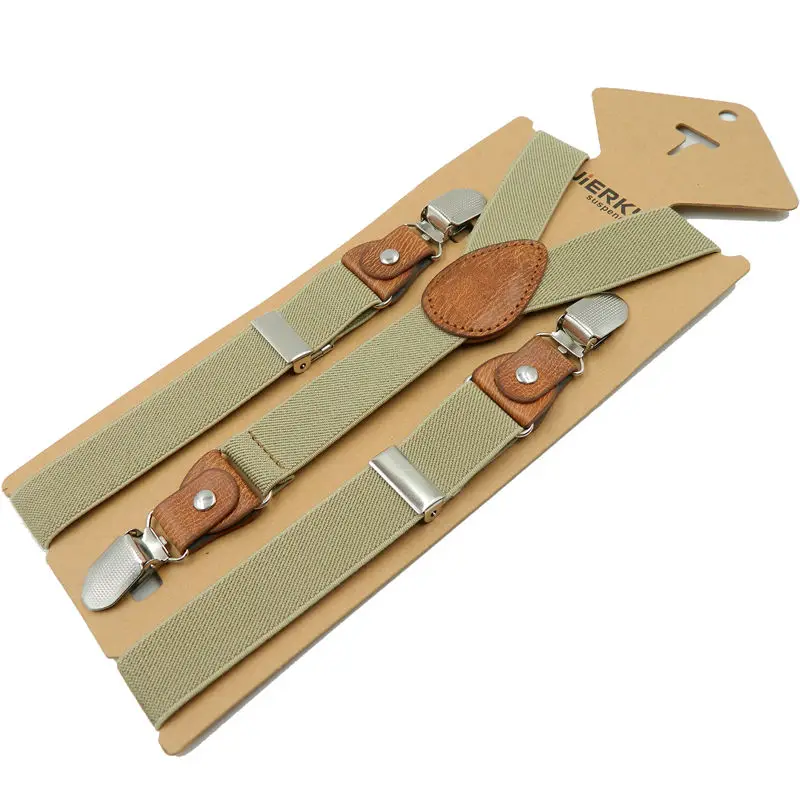 Детские подтяжки модные детские прочные 3 зажима для мальчика брюки эластичный