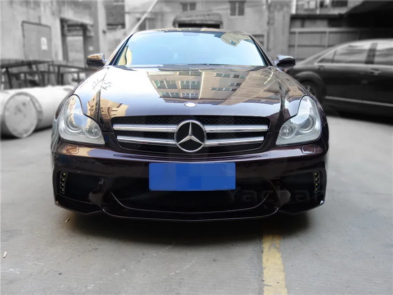 Автомобильный Стайлинг из стекловолокна FRP бодикты подходят для 05-10 MB W219 CLS Sedan Waald style Body Kit передний бампер боковые юбки задний бампер