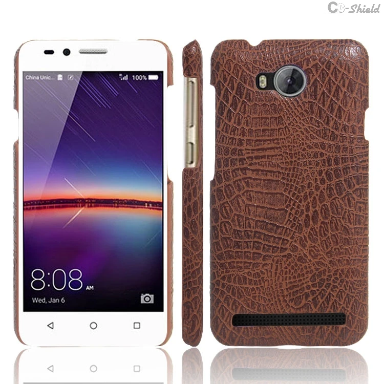 Leather Case for Huawei Y3II Y3 II LUA-L21 LUA-U22 Phone Bumper Y 3 LUA L21 U22 A22 Hard PC Frame Cover | Мобильные телефоны и