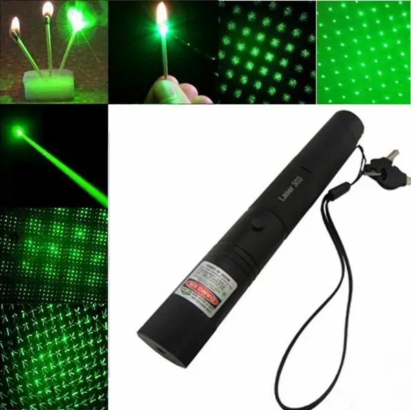 Lazer 50000m SDLaser 303 532nm мощная Регулируемая фокусировка горящая Зеленая лазерная