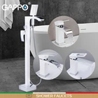 Смеситель для душа GAPPO, белый хромированный кран для ванной комнаты