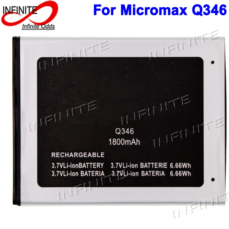 For Micromax Q346 Battery High Quality 1800mAh | Мобильные телефоны и аксессуары