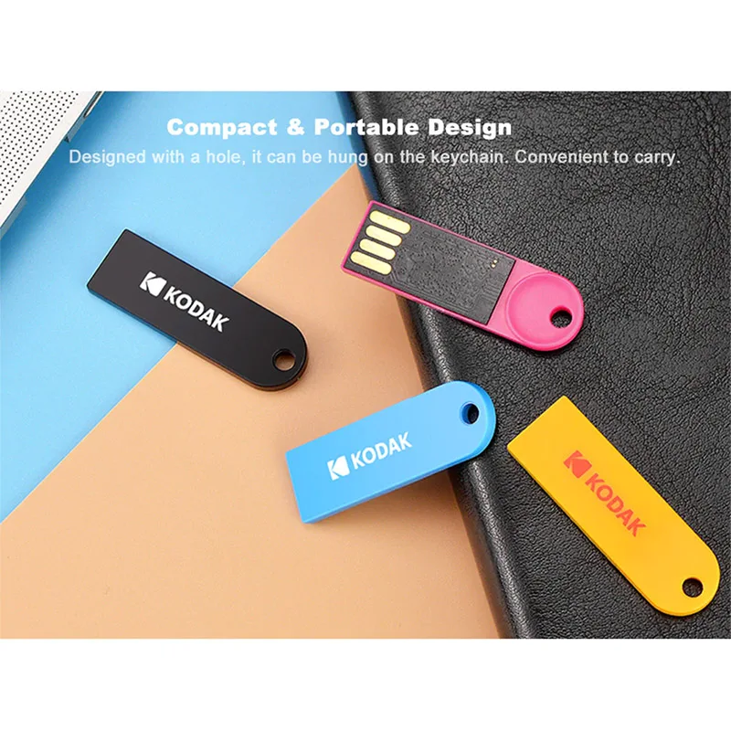 Kodak K212 разноцветные пластиковые USB Flash Drive USB2.0 Мини Прыжок 16 ГБ 32 64 Memory stick U диск cle