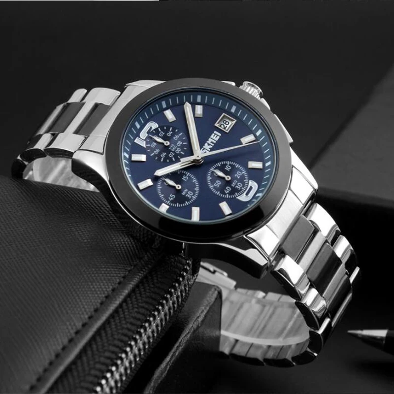 Часы SKMEI мужские спортивные многофункциональные водонепроницаемые|clock print|watch