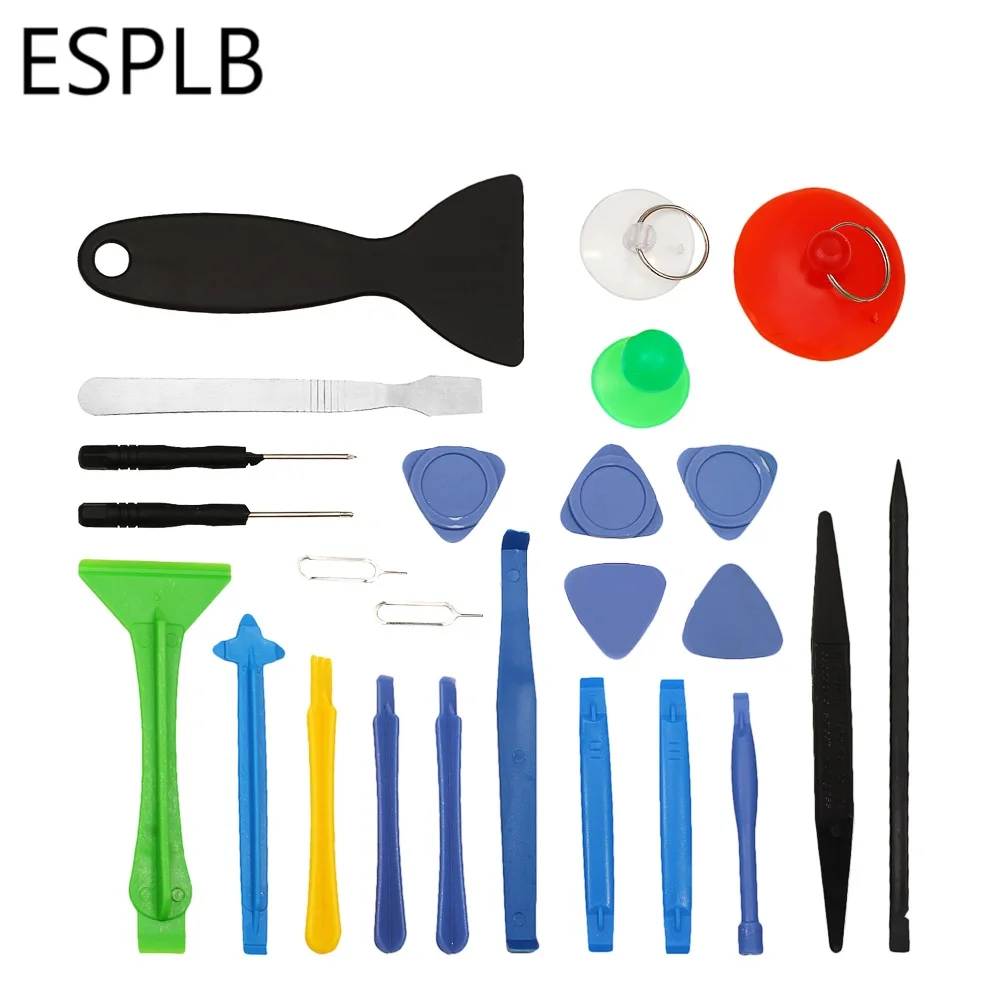 ESPLB набор инструментов для открытия 25 в 1 Набор отверток для ремонта мобильного телефона инструменты для разборки iPhone/для IPad ноутбука планшета