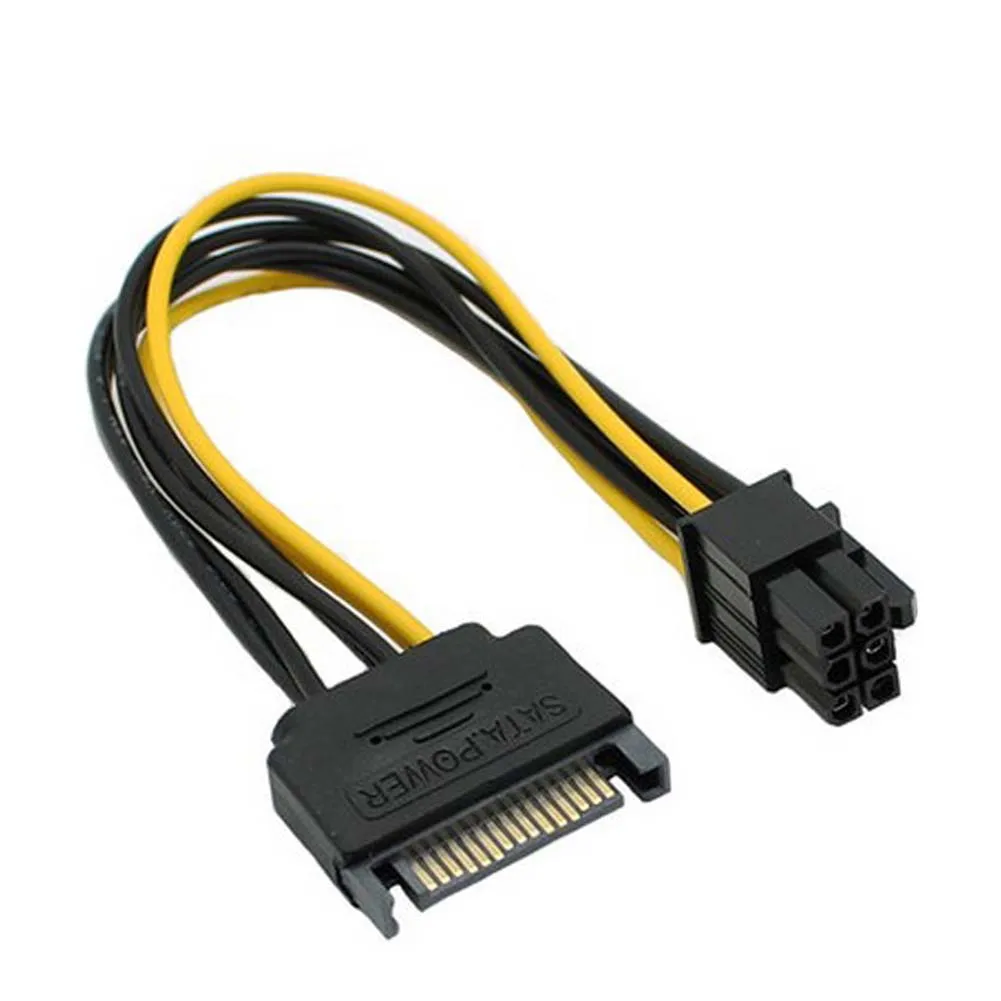 Кабель питания SATA 15 Pin-6 Pin PCI EXPRESS PCI-E Sata | Компьютеры и офис