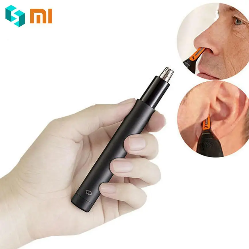 Xiaomi Мини электрические триммеры для волос в носу HN1 острое лезвие для мытья тела портативный минималистичный дизайн водонепроницаемый безопасный для ежедневного использования