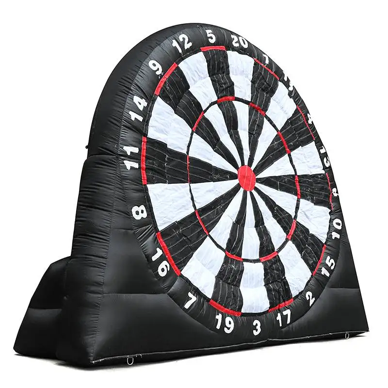 

4 Meter Huge High Inflatable Dart Board Soccer Game Inflatable Football Dart Board With 220V Air Blower Outdoor Sports Toys