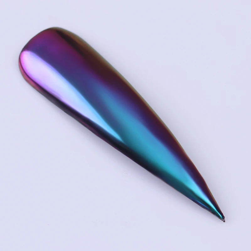 Набор хамелеоновых пудр для ногтей 6 коробок набор пигментных радужных хлопья с