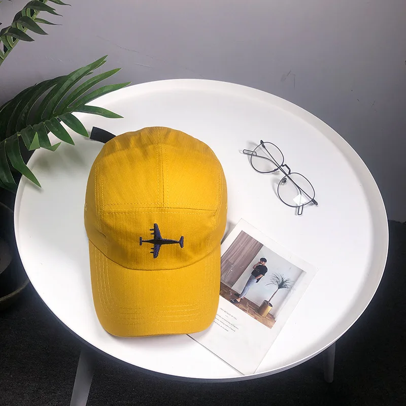 2019 Весна Лето Вышивка самолет уличная бейсболка хлопковая кепка Snapback спортивные