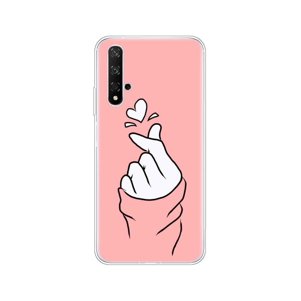 80225 Чехол для Honor 20, силиконовый чехол на заднюю панель, чехол для телефона huawei Honor 20 Pro Lite Honor20, YAL-L21, YAL-L41, мультяшная защита - Цвет: 80225