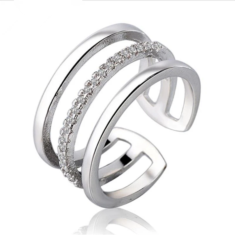 KOFSAC 2018 Горячая Распродажа Новый дизайн трехслойное кольцо из стерлингового