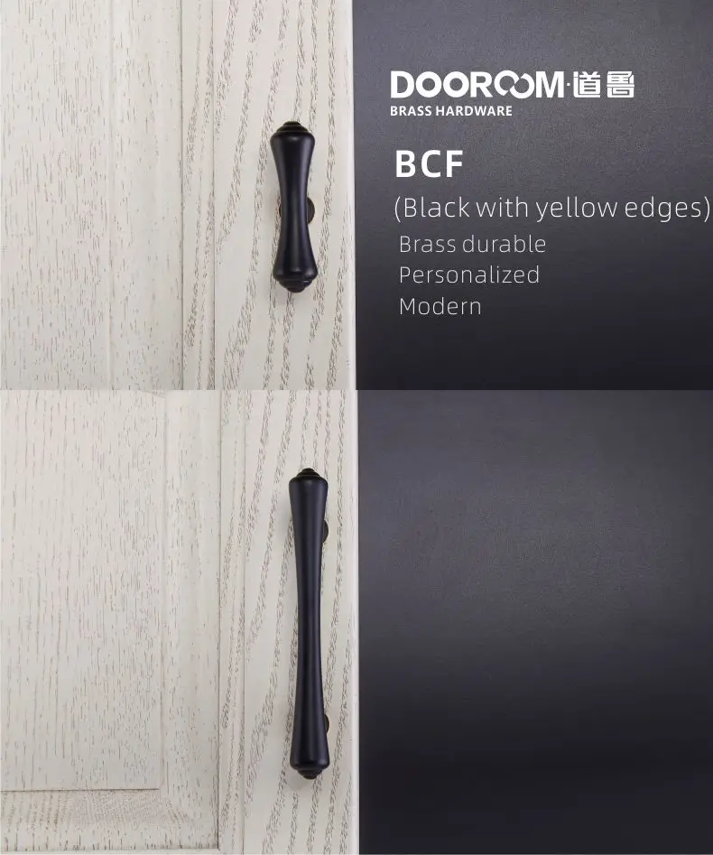 Dooroom латунный Сельский белый шкаф комод выдвижной ящик шкафа маленькие ручки Средиземноморский черный тянет ручки