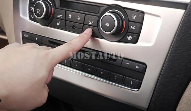 Внутренняя консоль для BMW X3 F25 кондиционер и отделка CD-панели 2011-2013 1 шт.