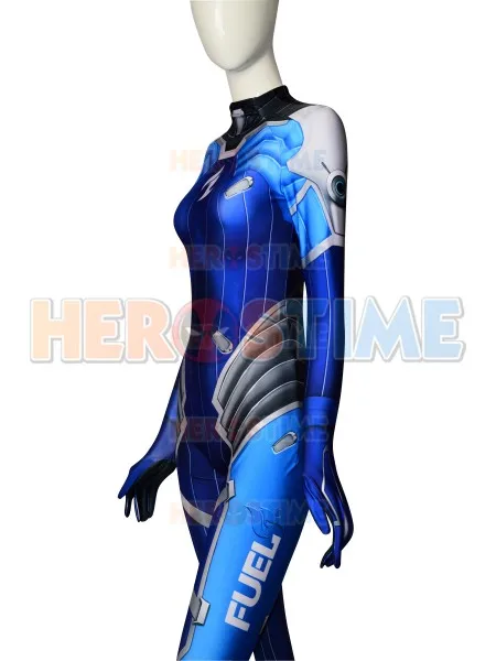 D.Va костюм для косплея спандекс Dallas Fuel Printed Superhero на заказ два зентай игровой