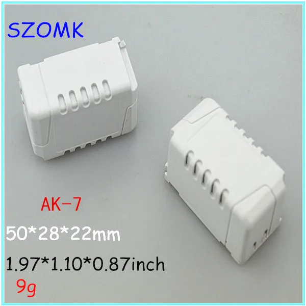 Пластиковый корпус для светодиодной электроники сделай сам (10 шт.) 50*28*22 мм