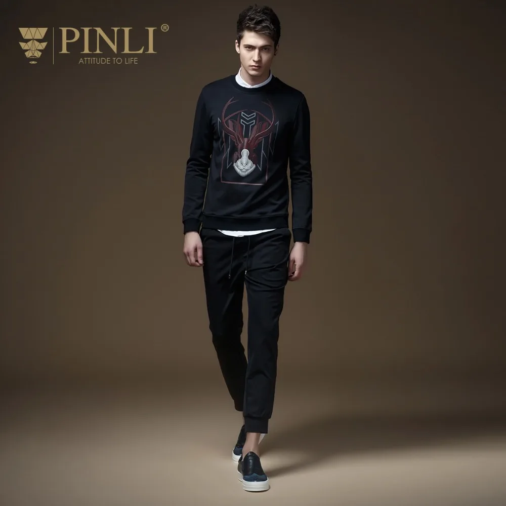 Мужские тренировочные брюки повседневные обтягивающие средней длины в стиле