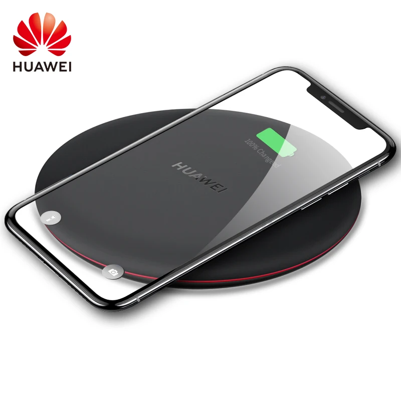 Оригинальное Беспроводное зарядное устройство Huawei 15 Вт быстрая зарядка для