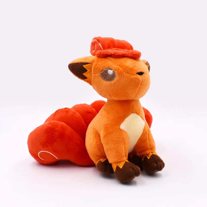 Новинка года Аниме Vulpix плюшевые куклы игрушечные лошадки хороший подарок для детей около 16 см