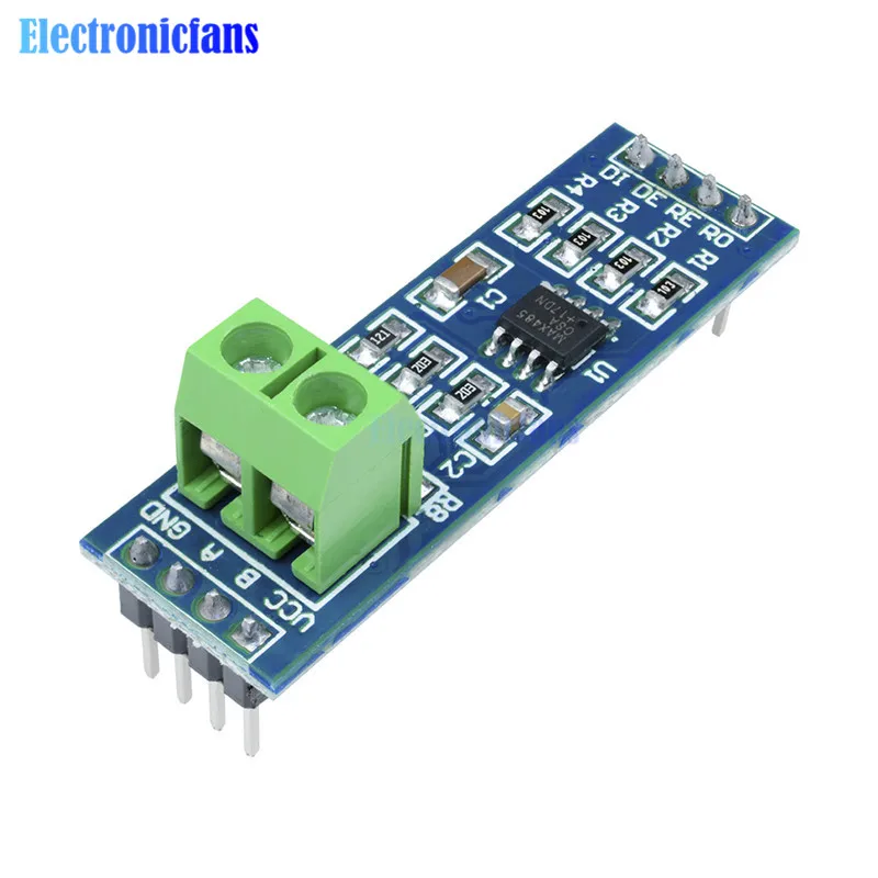 Модуль TTL к RS485 для Arduino Max458 10 шт./лот чип приемопередатчик связи 5 В 44*14 мм|ttl to rs485