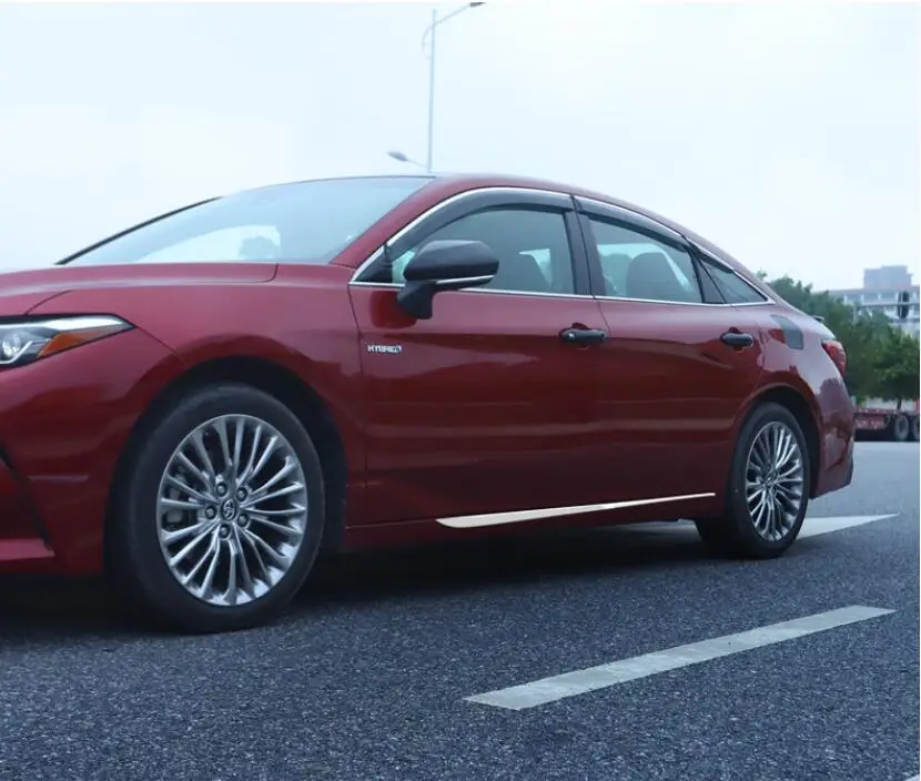 4 шт./компл. нержавеющая сталь для боковых дверей автомобиля протектор кузова