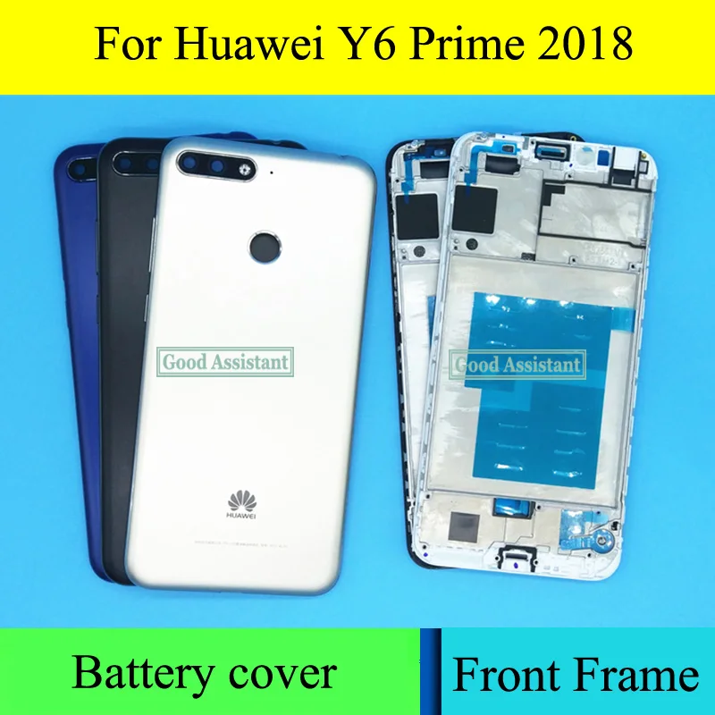 Лицевая панель с ЖК дисплеем 5 7 дюйма для Huawei Y6 Prime 2018 / Pro 2018|Корпусы и рамки