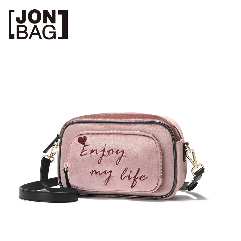 JONBAG зимняя бархатная маленькая сумка 2019 Новая модная Корейская версия
