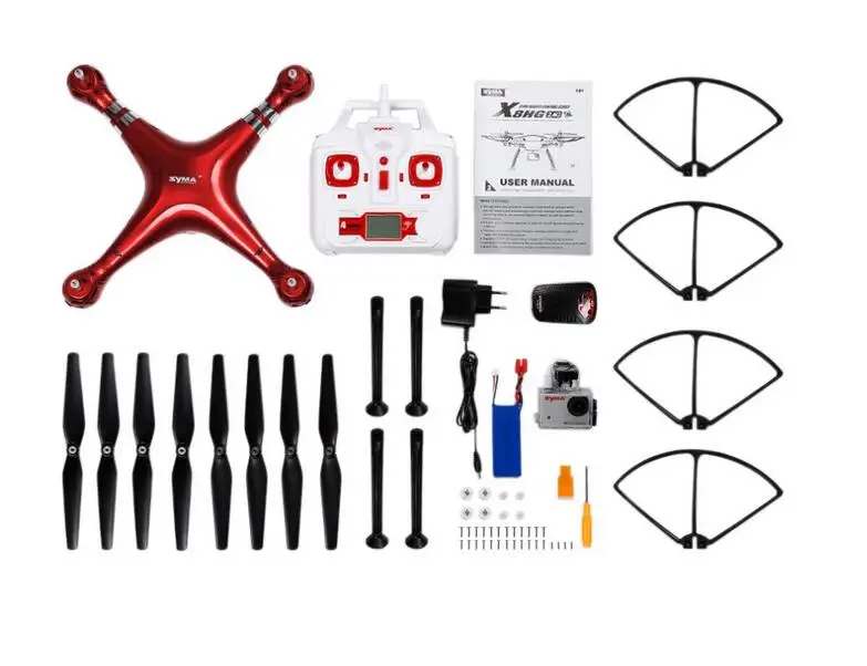 SYMA X8HG Вертолет радиоуправляемый Дрон с 1080P 8MP HD камерой 2 4G 4CH Профессиональный