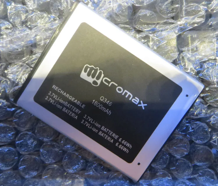 Для Q346 батарея MICROMAX Мобильный телефон 1800MAH литий ионный аккумулятор